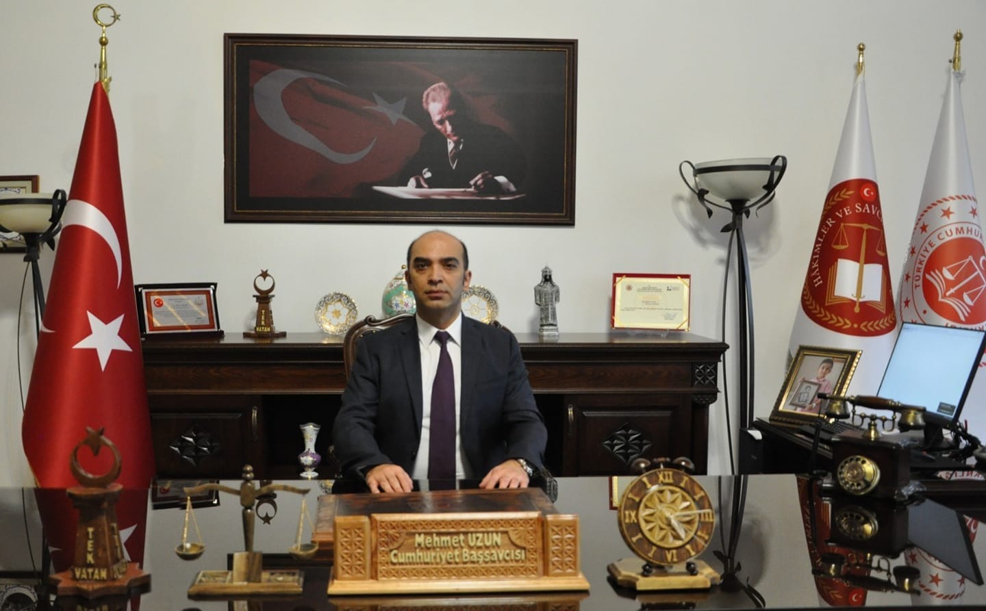 Kütahya Cumhuriyet Başsavcısı Uzun: “Toplumsal barış ve huzurun en güçlü teminatı adalettir”