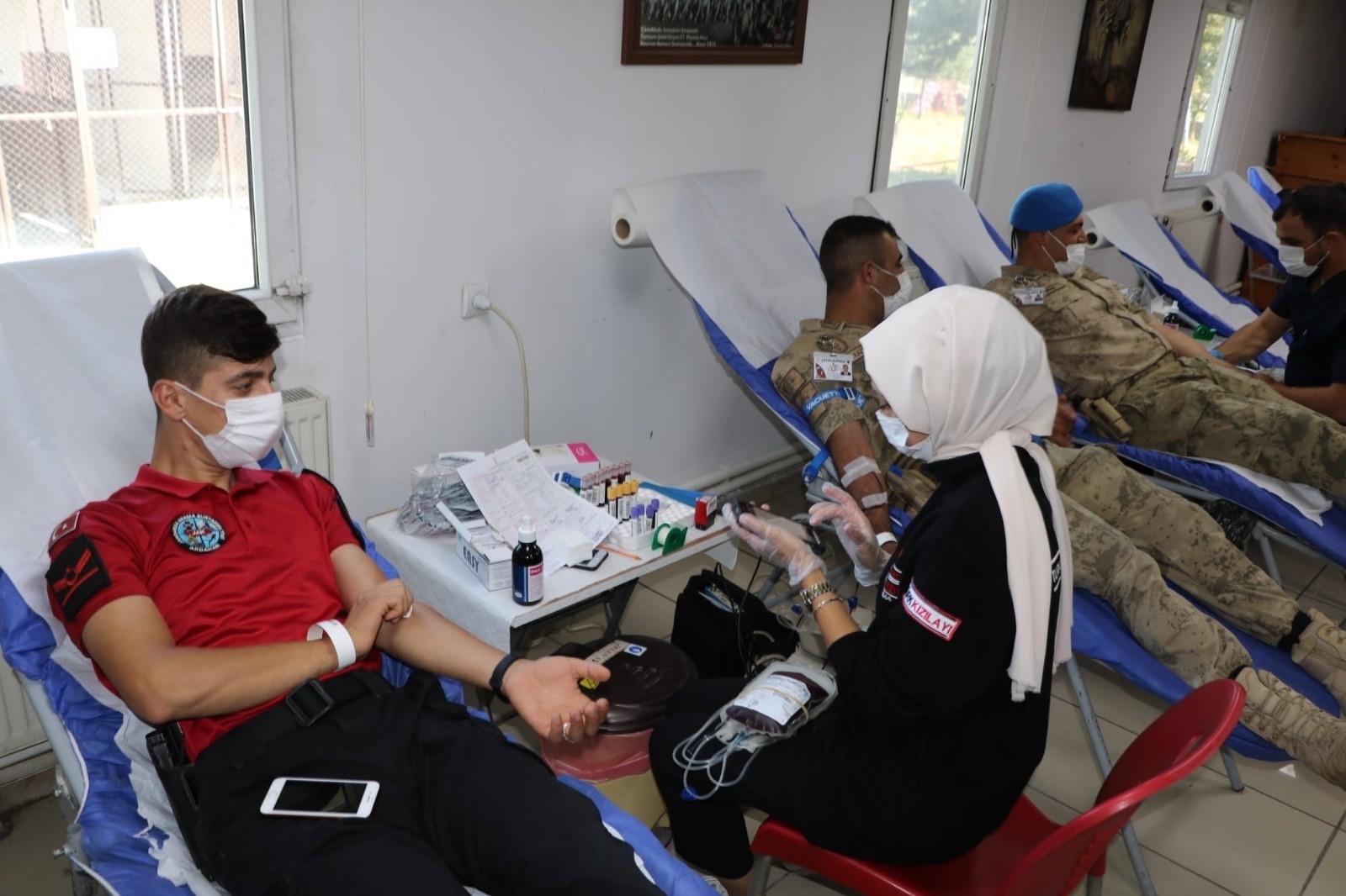 Jandarma’dan kan bağışı