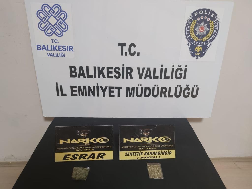 Balıkesir’de 21 şahsa ’Huzur’ operasyonu