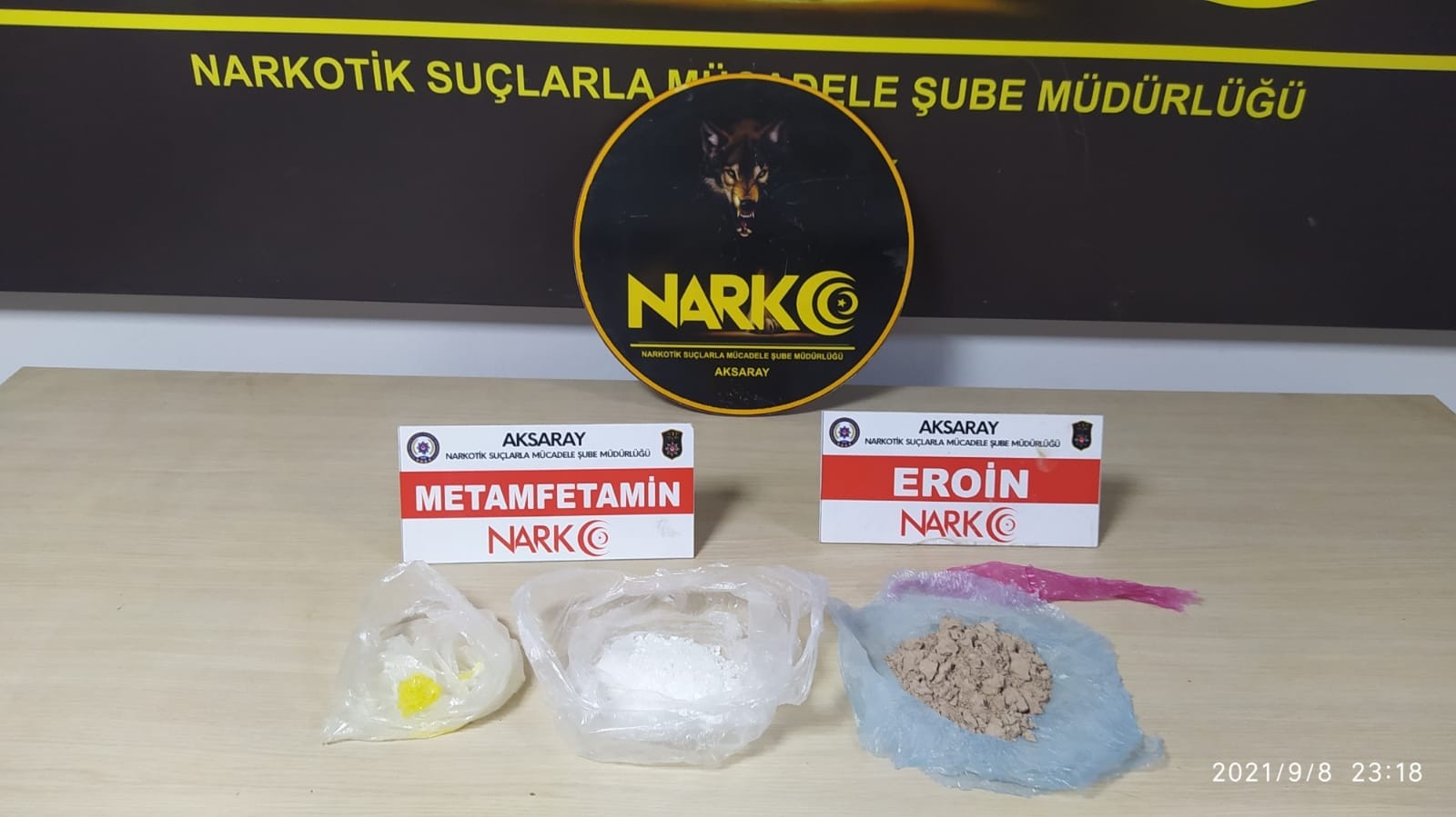 Aksaray polisinden uyuşturucu operasyonu: 8 tutuklama