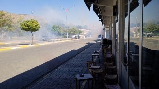 Diyarbakır’da elektrik protestosunda olaylar çıktı