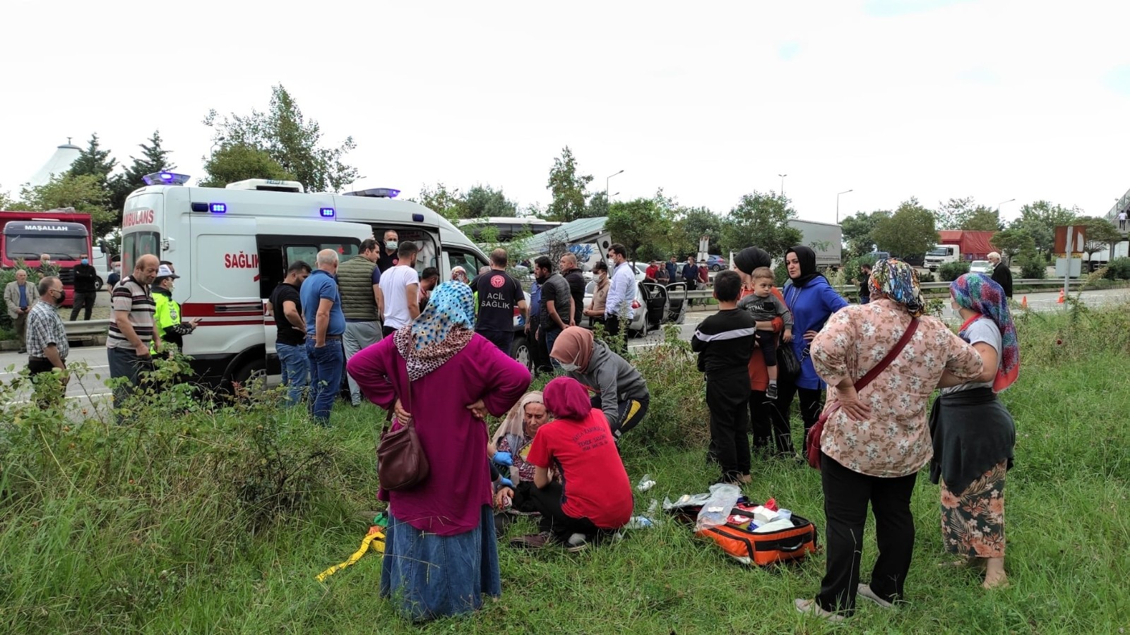 Giresun’da trafik kazası: 5 yaralı