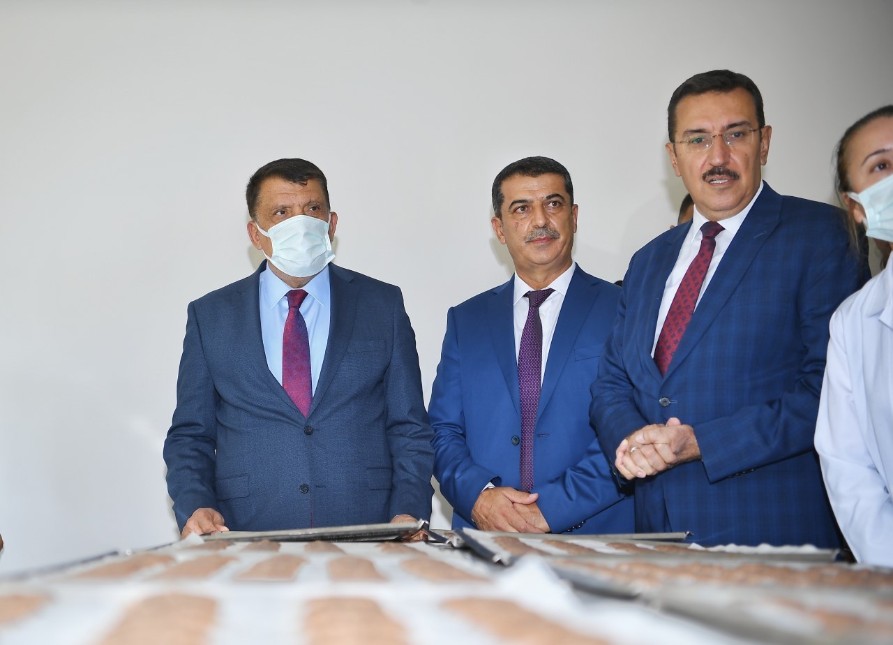 Başkan Gürkan, glütensiz bisküvi tesisi açılışına katıldı
