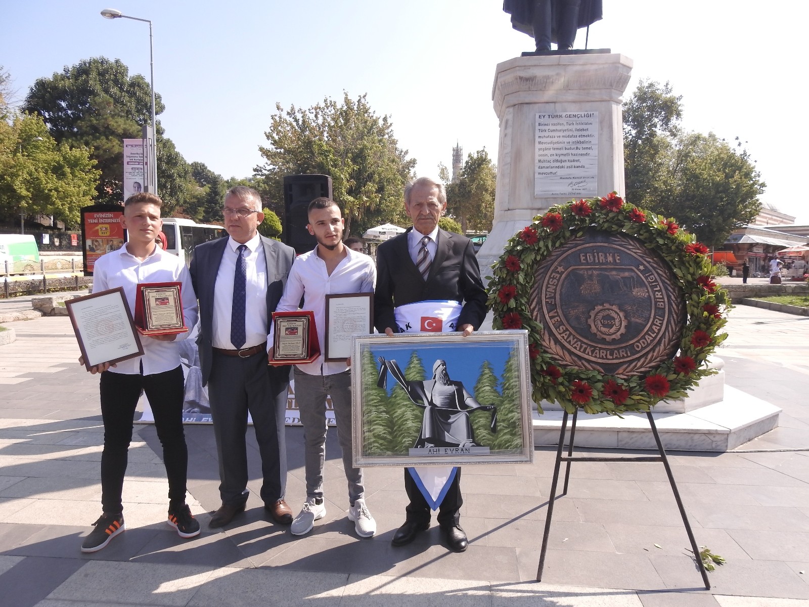 Edirne’de ŞED kuşanma töreni canlandırıldı