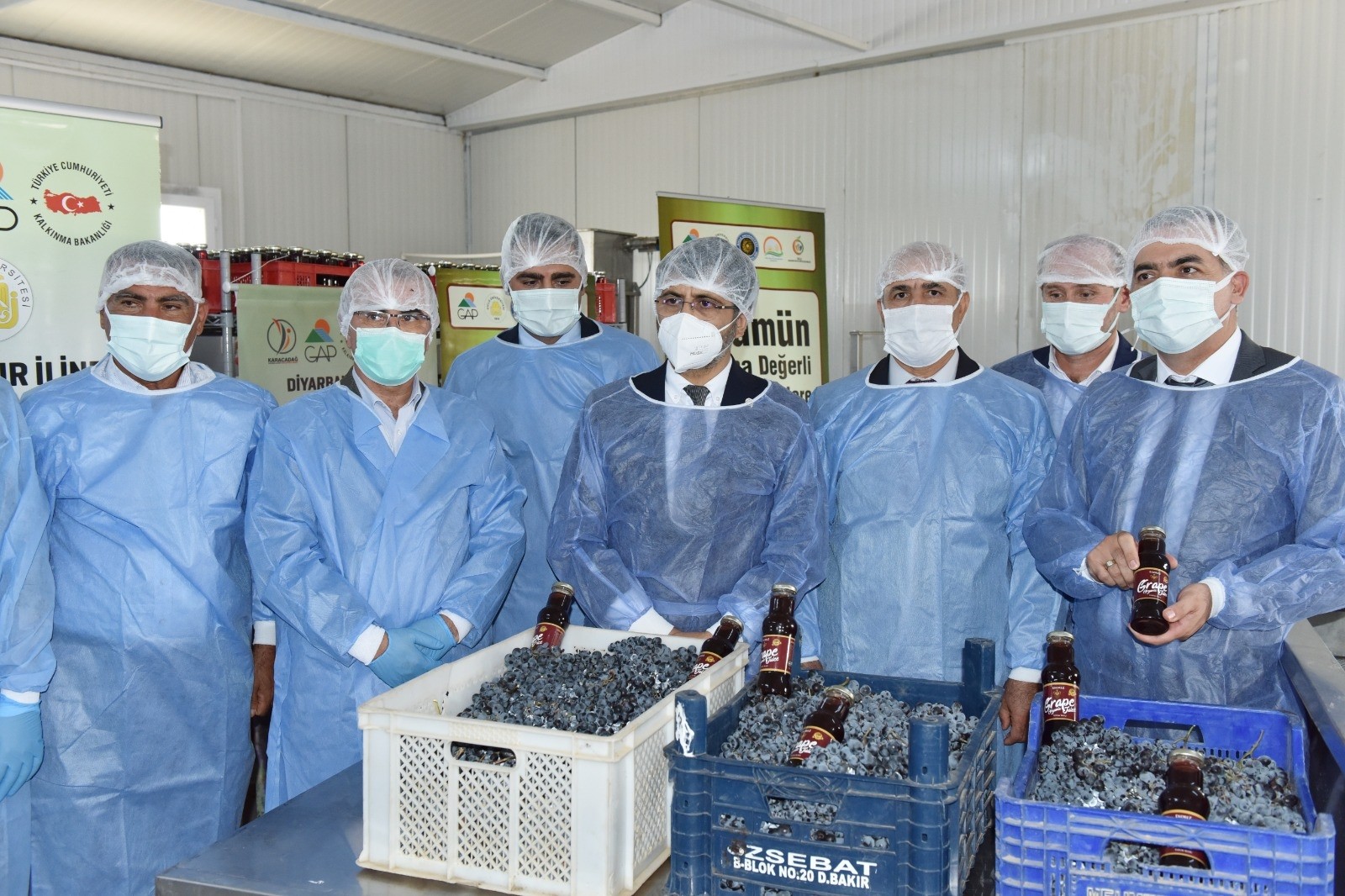 DÜ Ziraat Fakültesi üzüm ürünleri işleme tesisi açılışı ve tadım etkinliği yapıldı