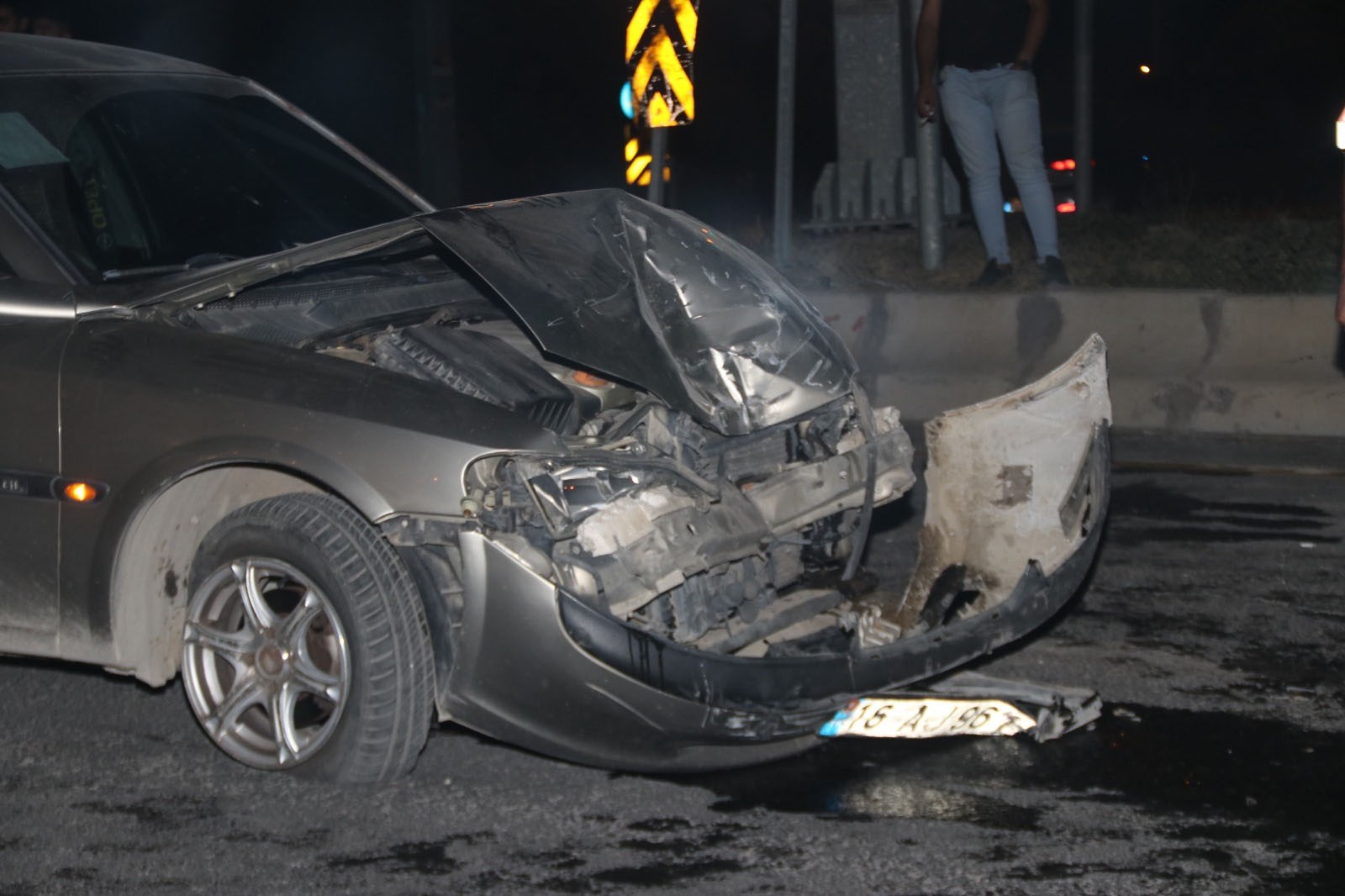 Erciş’te zincirleme trafik kazası: 9 yaralı