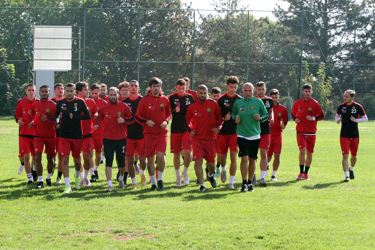 Eskişehirspor, Kırklarelispor maçı hazırlıklarını tamamladı