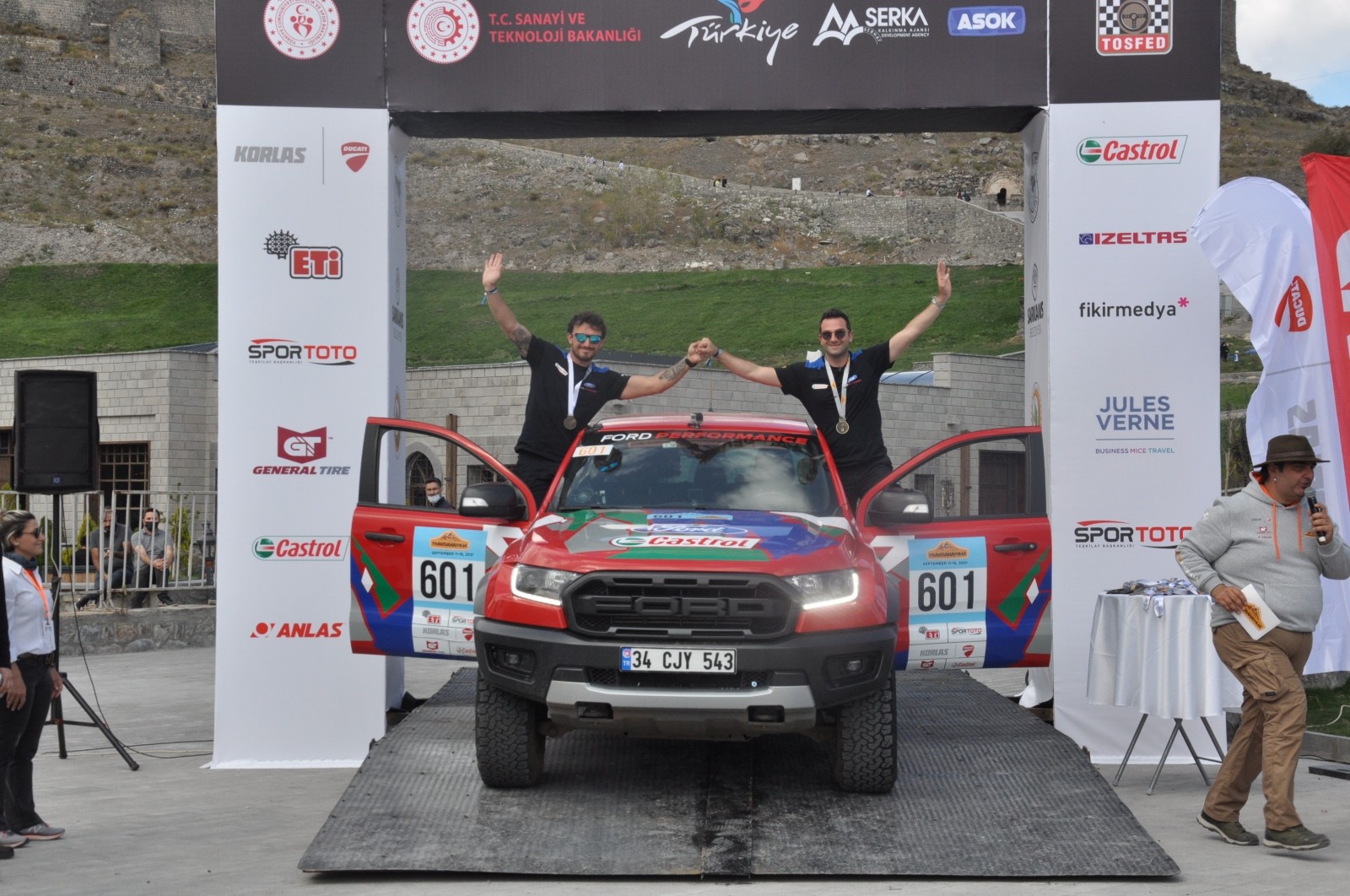 TransAnatolia Rally Raid Rallisi’nde dereceye girenler ödüllerini aldı