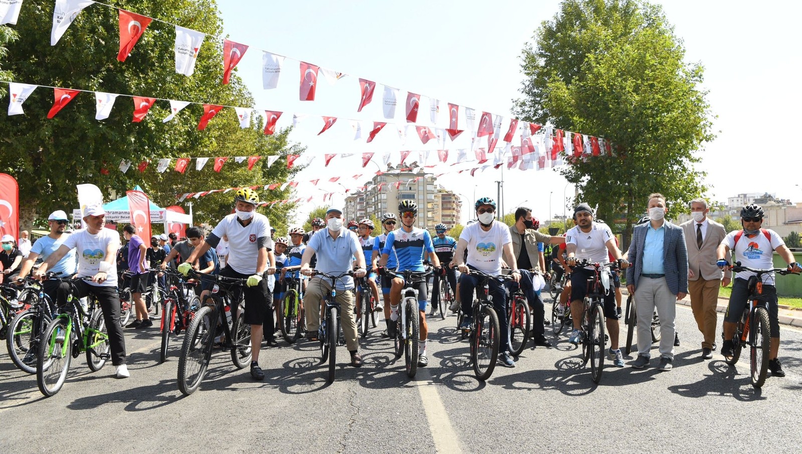 Yürüyüş ve Bisiklet Turu etkinliğinde buluştular #kahramanmaras