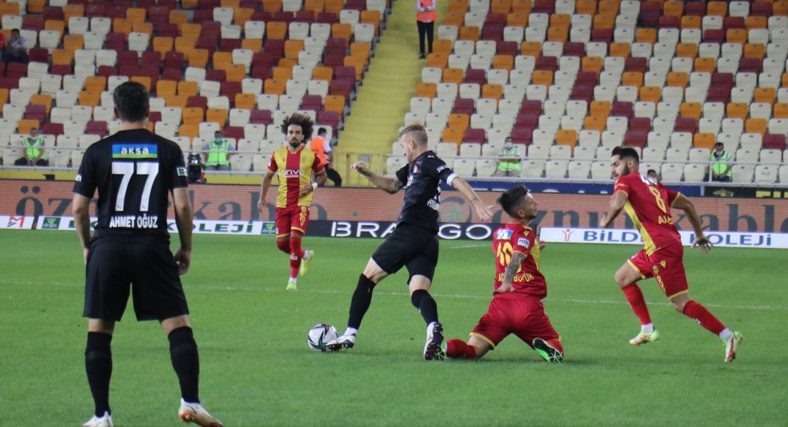 Süper Lig: Yeni Malatyaspor: 0 - DG Sivasspor: 0 (ilk yarı) #malatya