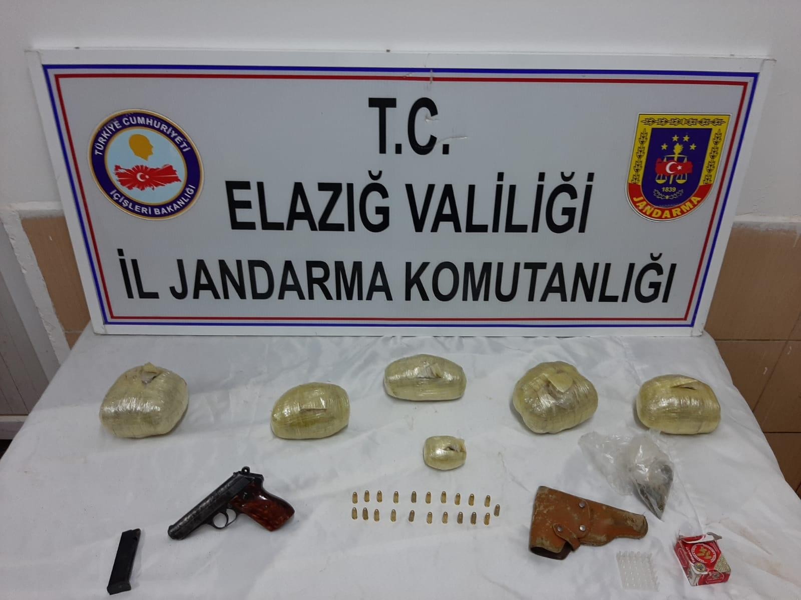 Elazığ’da uyuşturucu operasyonu: 2 şüpheli yakalandı #elazig