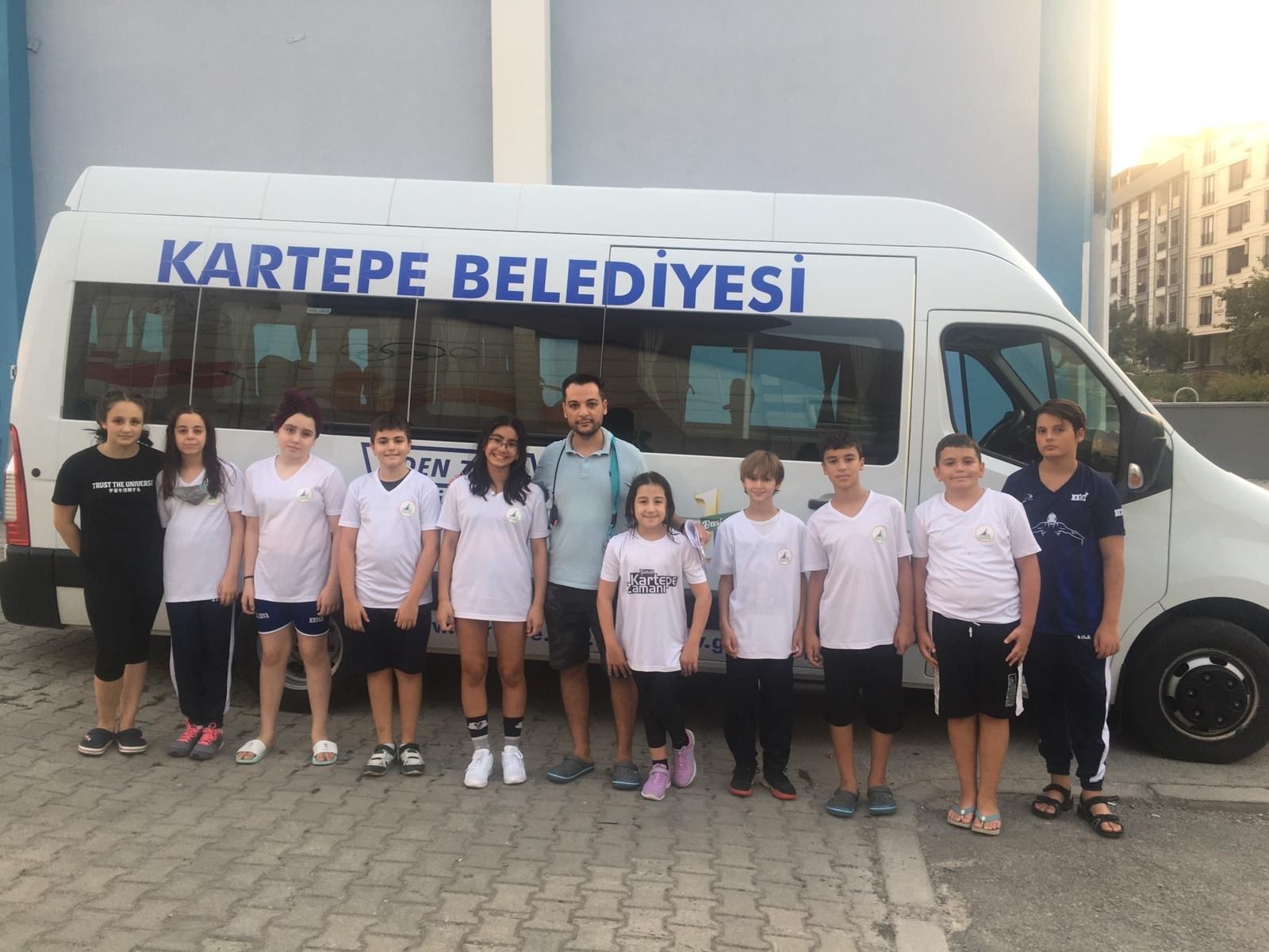 Kartepe’nin yüzücüleri Türkiye şampiyonasına katılmaya hak kazandı #kocaeli
