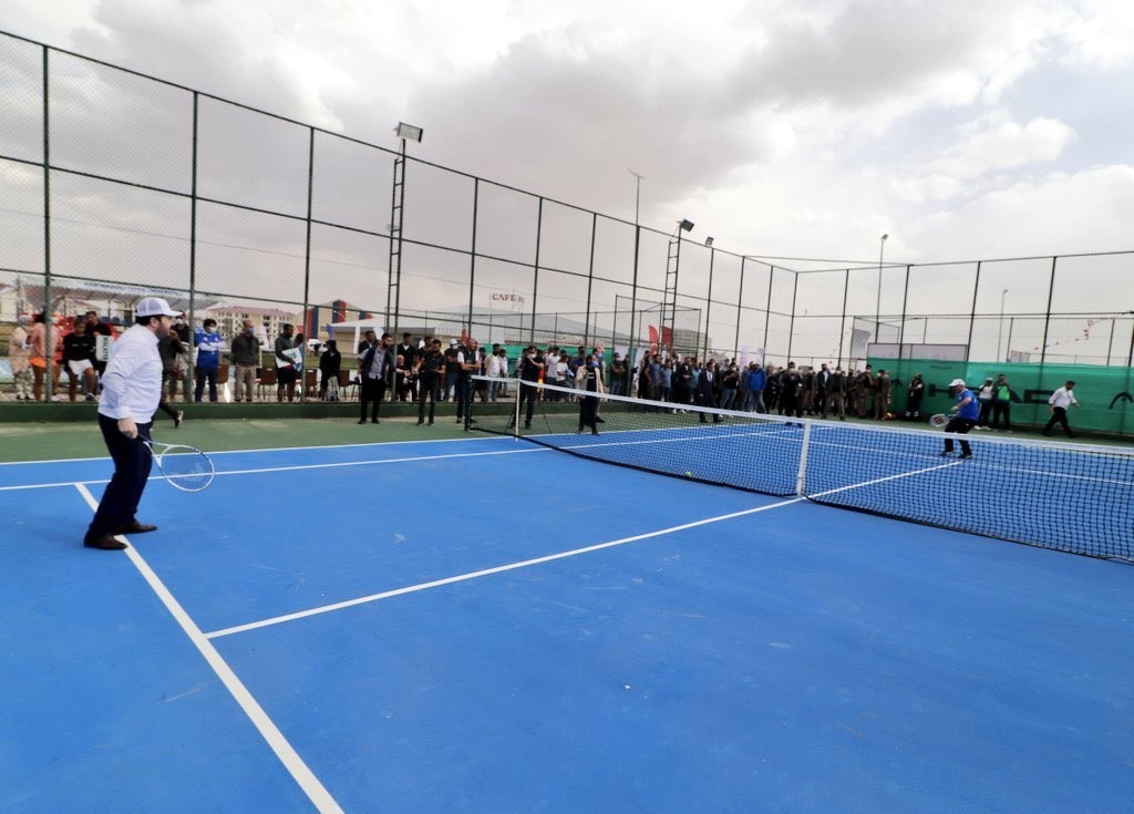 Ağrı Dağı Tenis Turnuvası başladı #agri