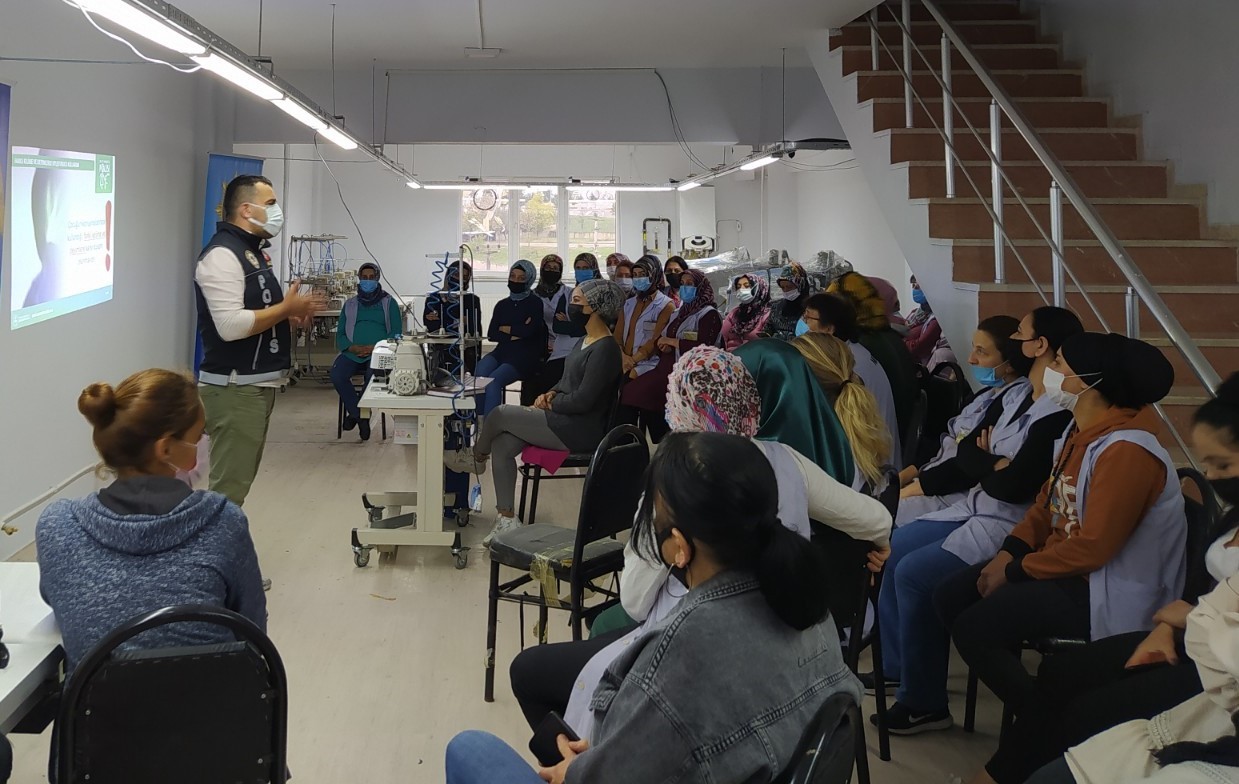 Özel güvenliklere “En İyi Narkotik Polisi Anne” semineri #kastamonu