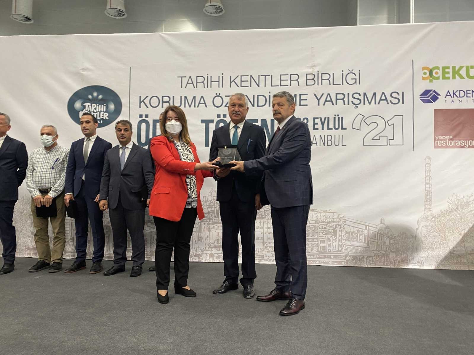 Tarihi Kentler Birliği’nden Pamukkale Belediyesi’ne ödül #denizli