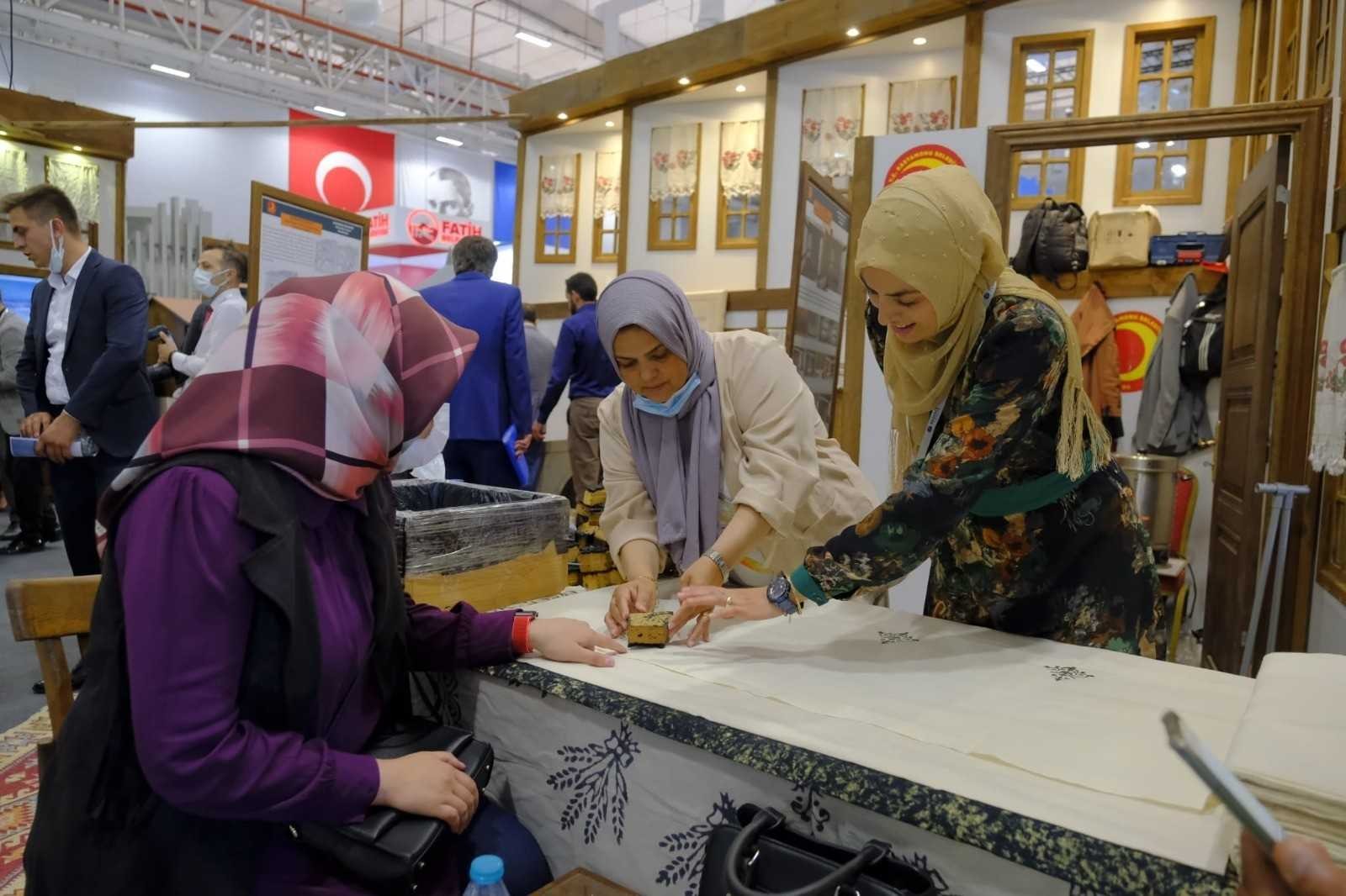 YAPEX Fuarında taş baskıya yoğun ilgi #kastamonu