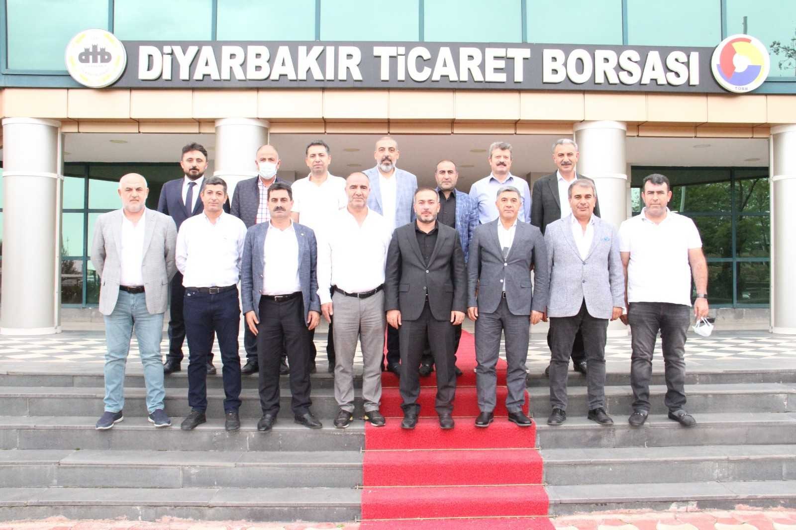 AK Parti il yönetimi tarım üreticilerinin sorunları için harekete geçti #diyarbakir