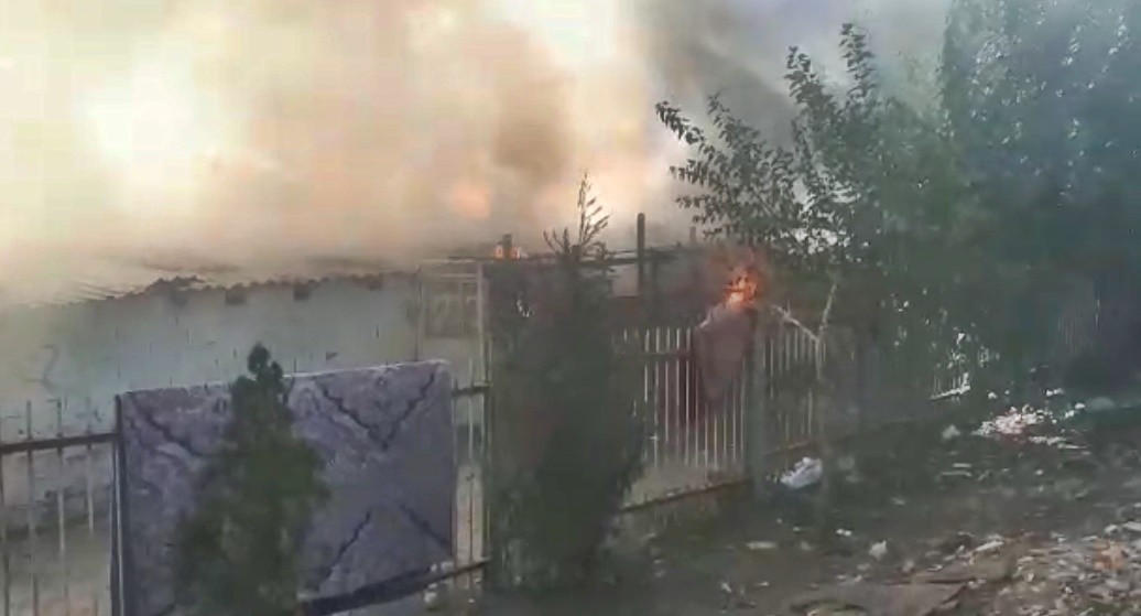 Aydın’da ev yangını korkuttu #aydin