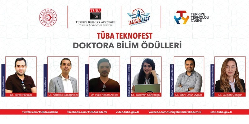 TÜBA TEKNOFEST’ten Anadolu Üniversitesi öğrencisine birincilik ödülü #eskisehir
