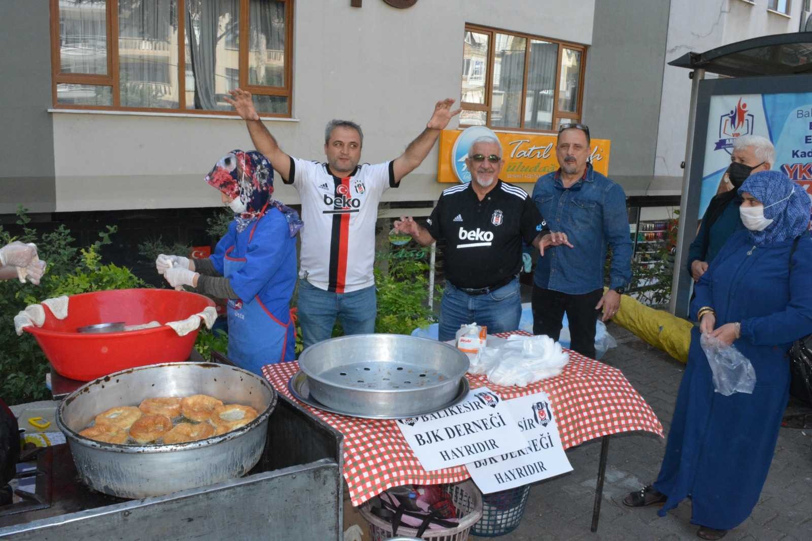 Beşiktaş’taki sakatlıklara karşı lokma hayrı