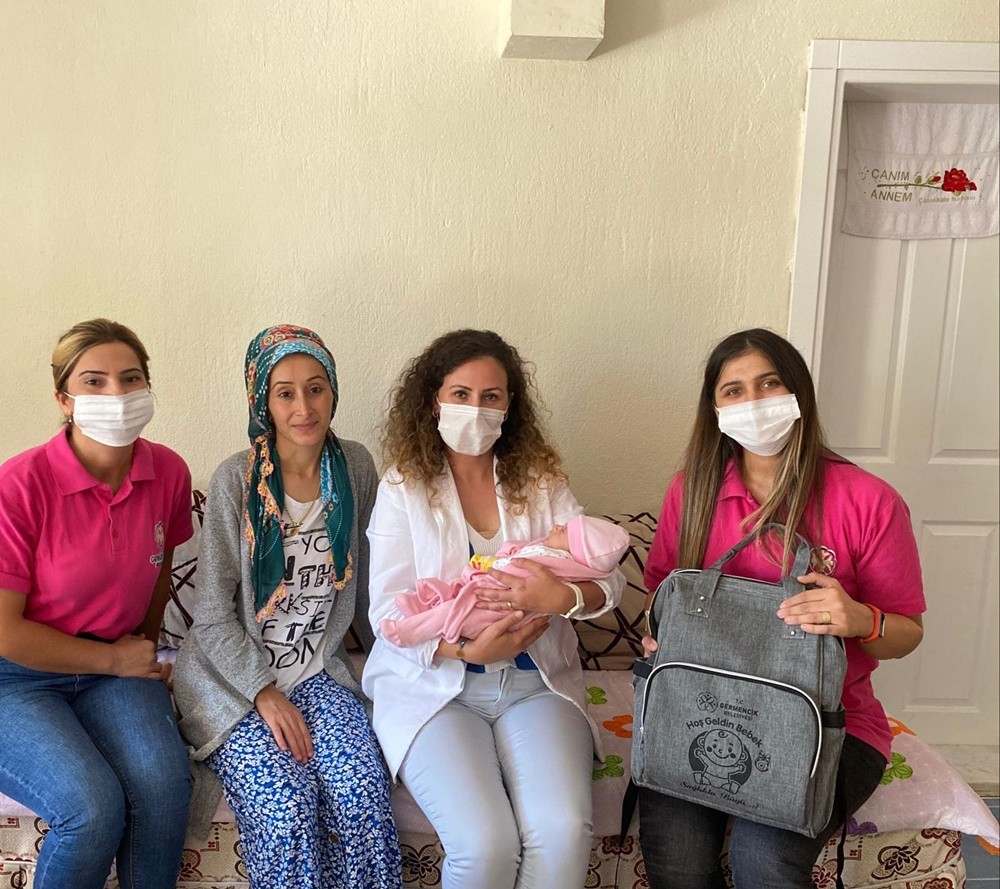 Germencik Belediyesi ’Hoş Geldin Bebek’ projesi başlattı #aydin