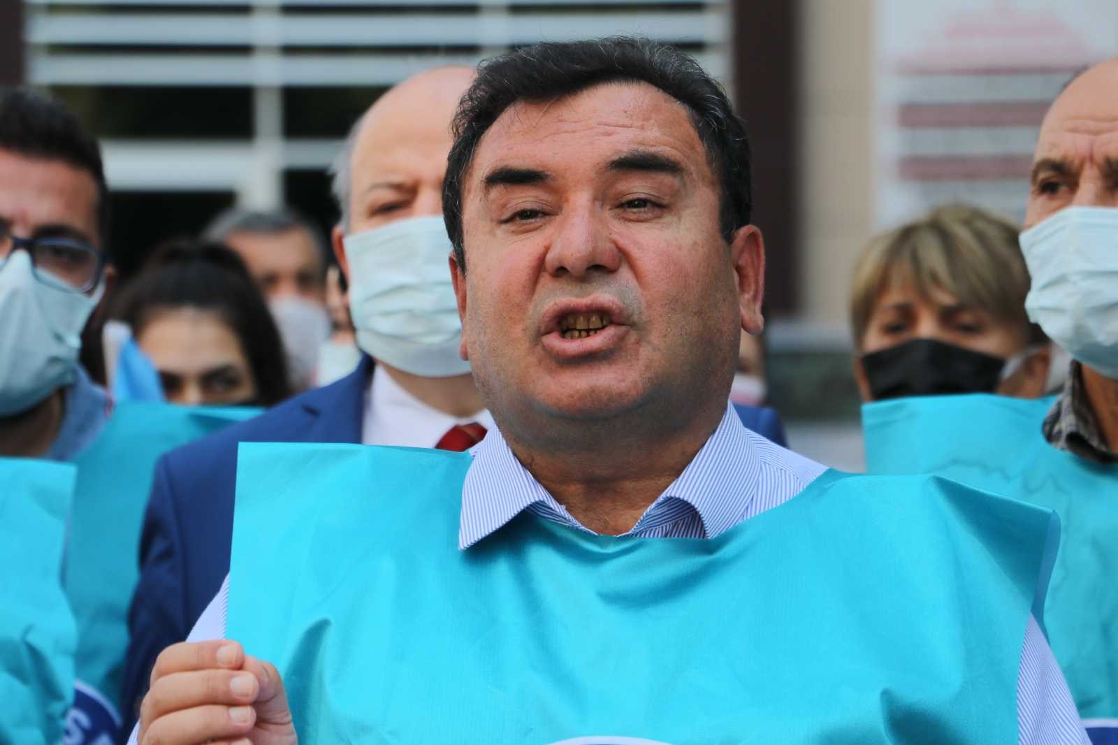 Adana’da filyasyon ekibine bıçaklı saldırı kınandı #adana