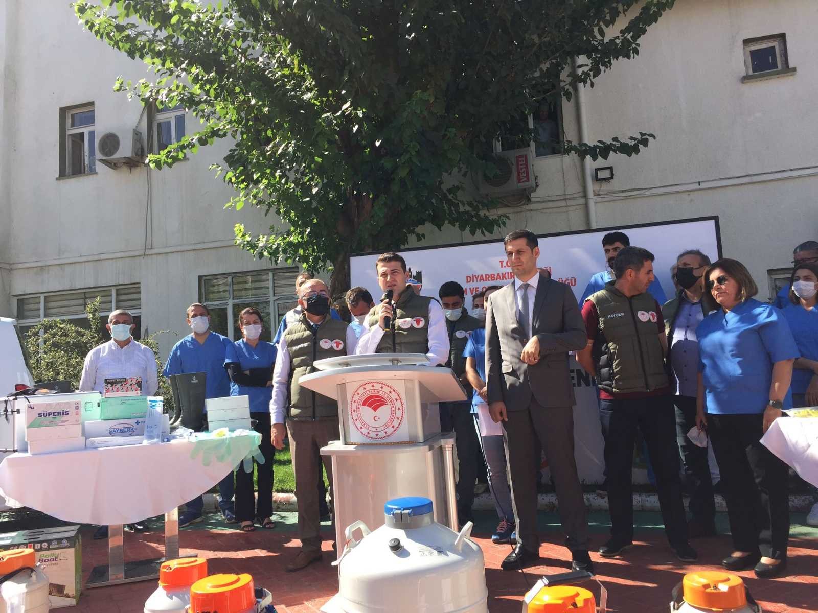Diyarbakır’da veteriner hekimlere araç ve ekipman desteği #diyarbakir