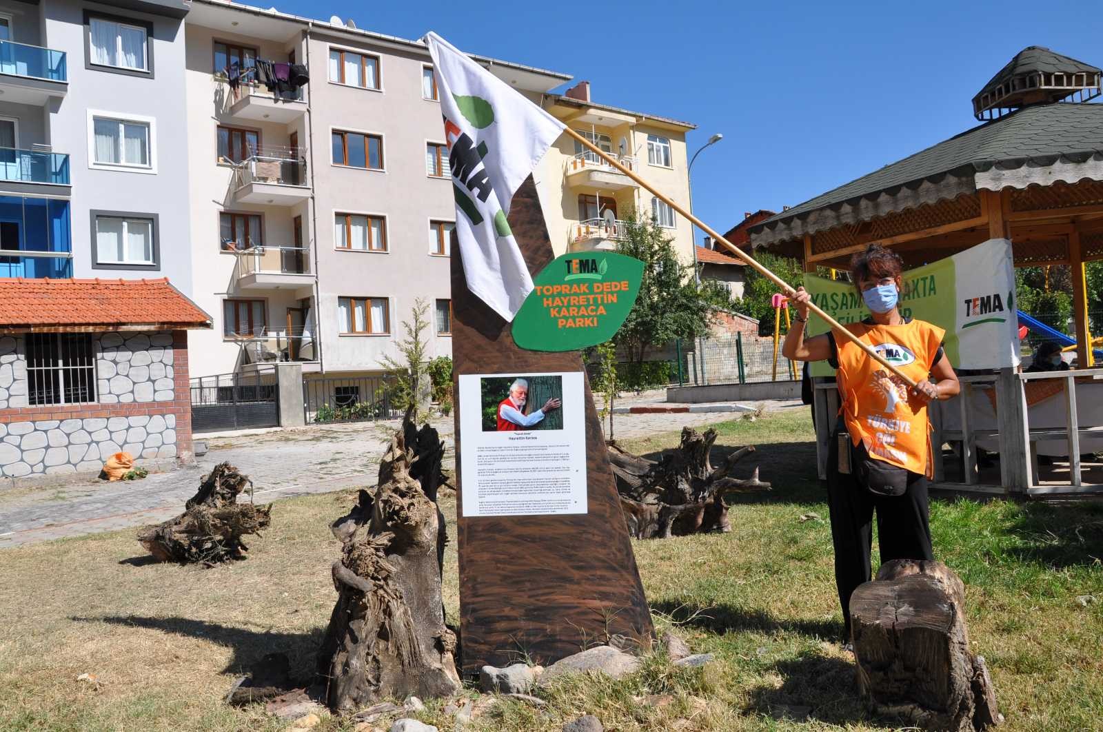 Simav’da ‘Toprak Dede Hayrettin Karaca Parkı’ açıldı #kutahya