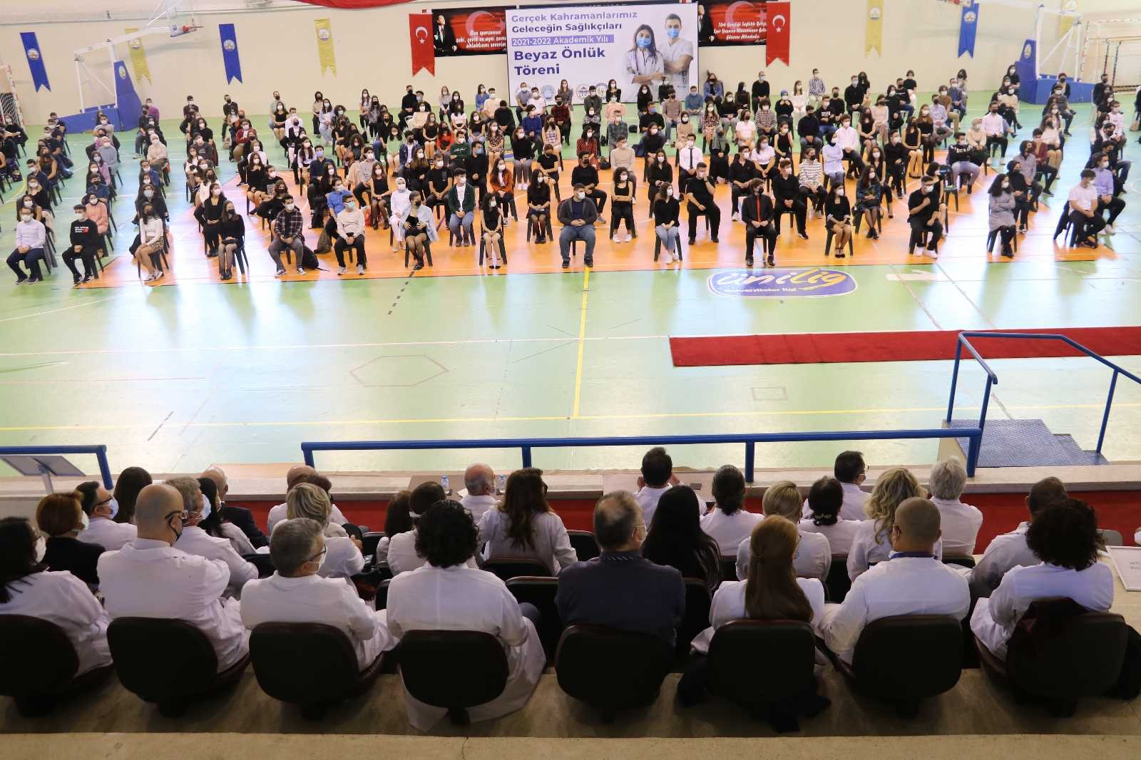 Edirne’de Tıp Fakültesi öğrencileri için “Beyaz Önlük” töreni düzenlendi #edirne