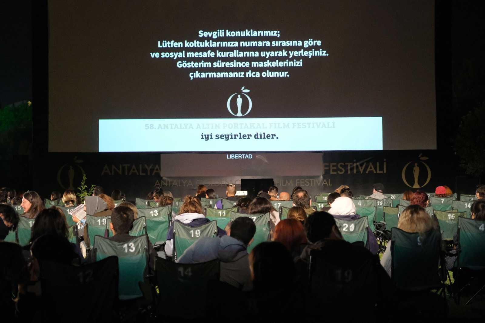 Altın Portakal Film Festivali, film gösterimi ve söyleşiler ile devam ediyor #antalya