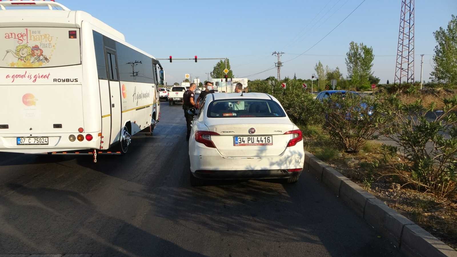Rent a car firmasından kiralayıp çalıntı ihbarında bulunduğu aracın içinde yakalandı #antalya