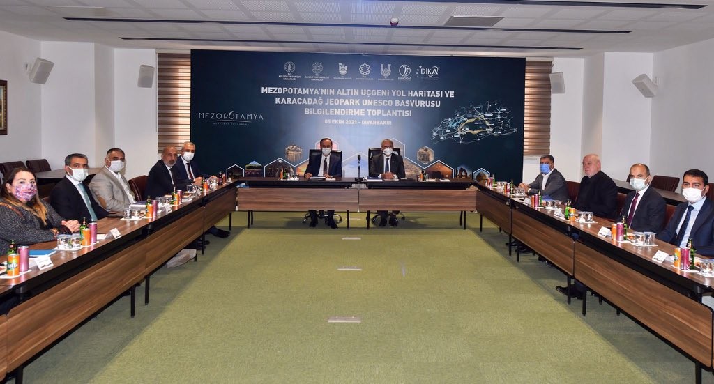 Karacadağ Jeopark UNESCO başvurusu bilgilendirme toplantısı yapıldı #diyarbakir