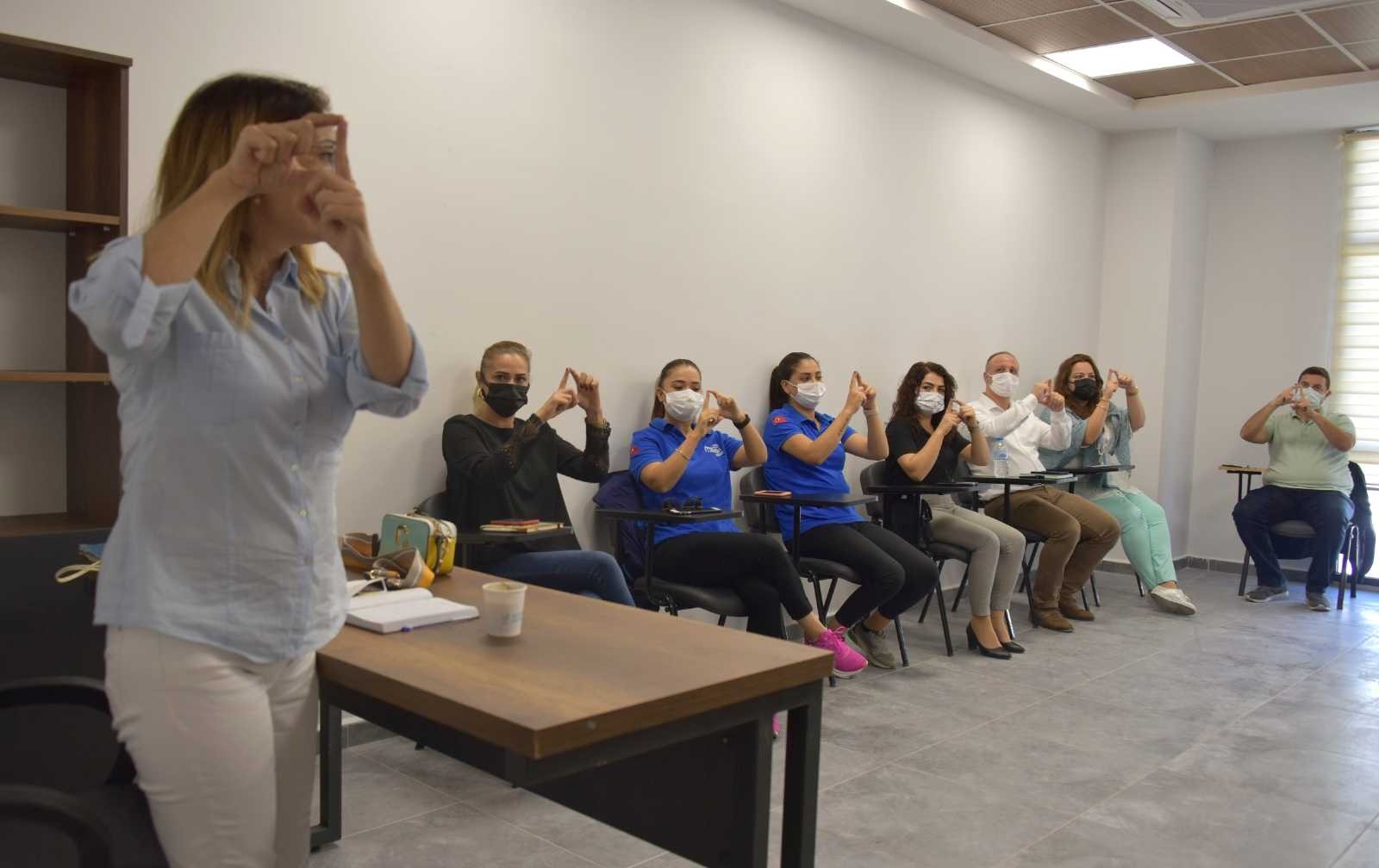 Aliağa Belediyesi işaret dili kursları başladı #izmir