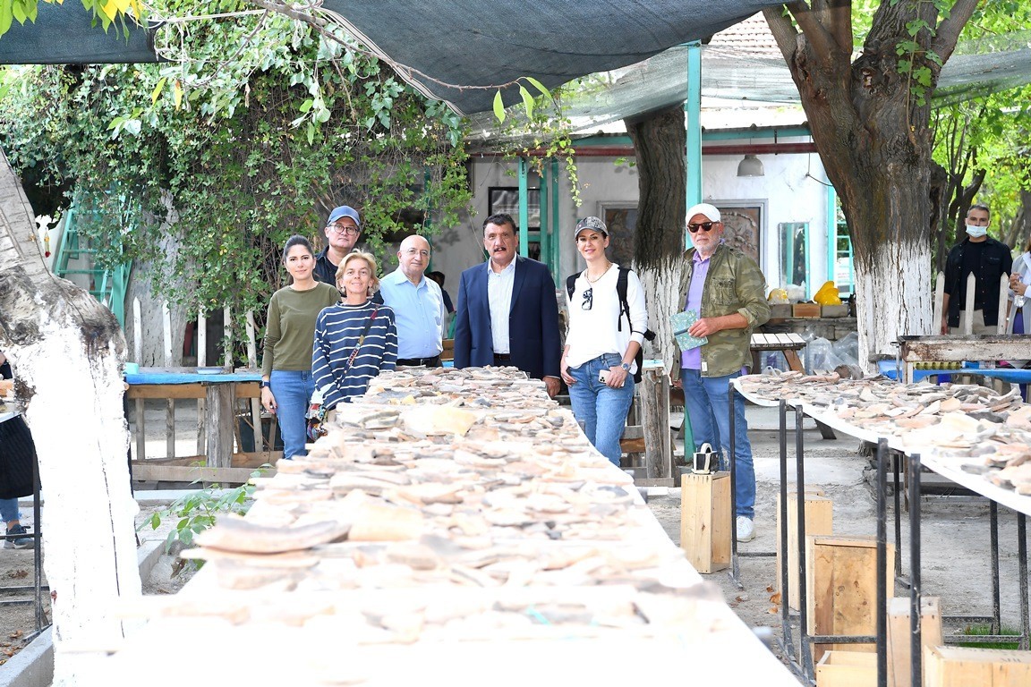Arslantepe ve müzeleri gezen Gazetecilerden Malatya’ya övgü #malatya