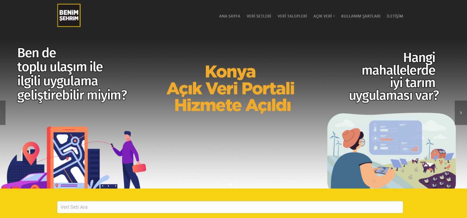 Konya Açık Veri Portalı hizmete girdi #konya