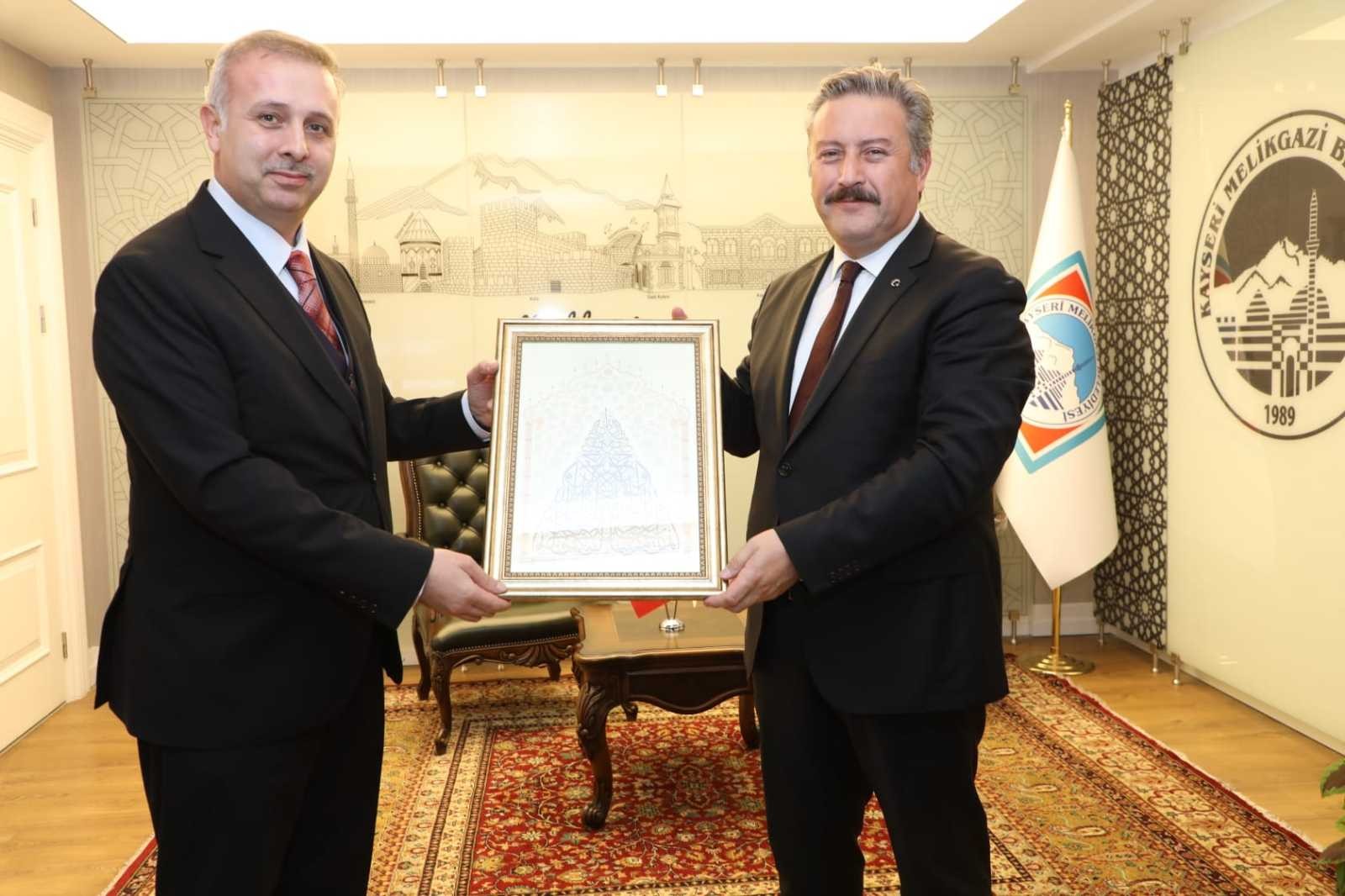 Melikgazi İlçe Müftülüğü’nden Başkan Palancıoğlu’na ziyaret #kayseri