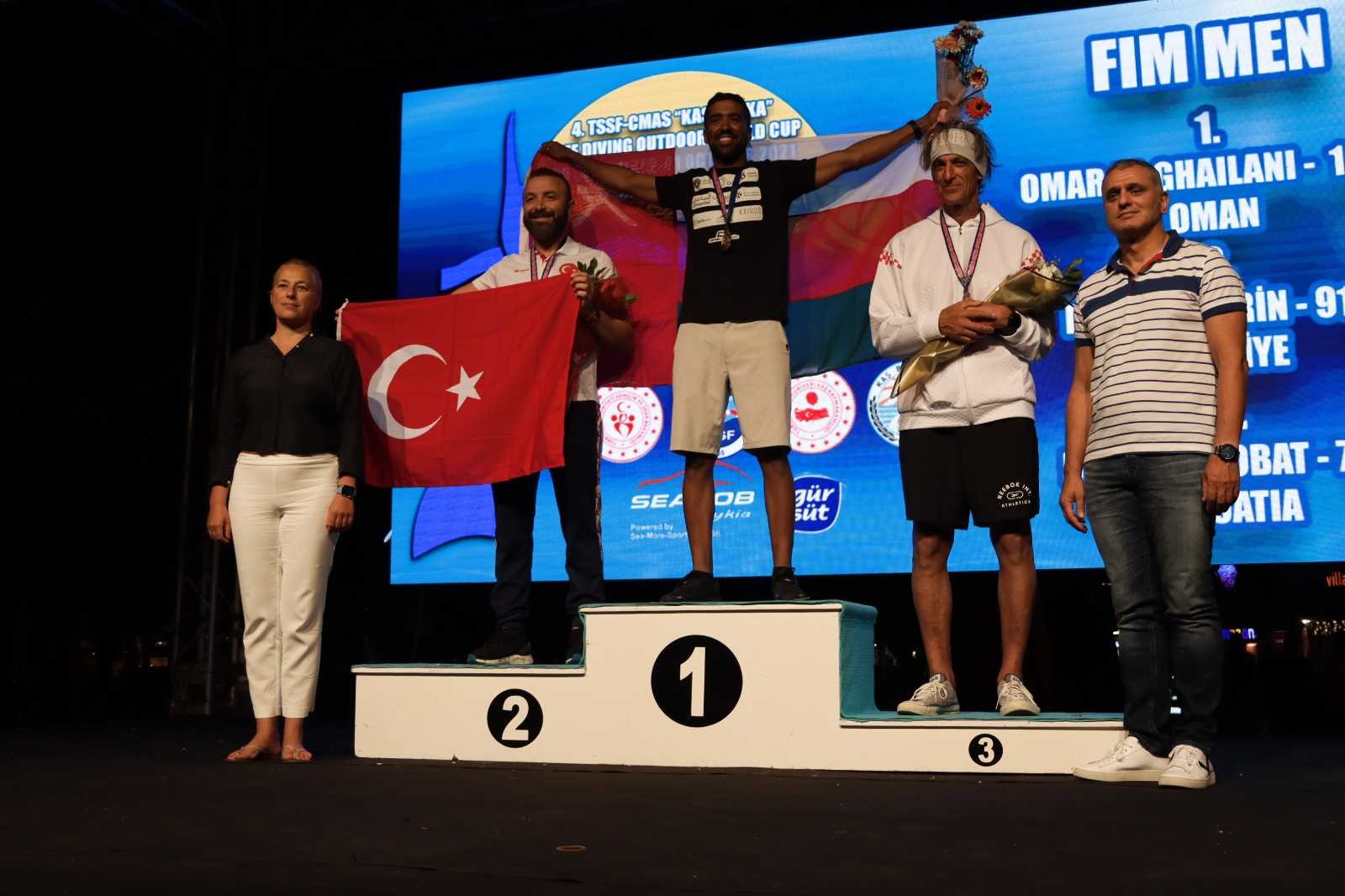 Dünya Şampiyonası ve ‘Kaş Başka’ Serbest Dalış Outdoor Dünya Kupası Madalyaları sahiplerini buldu #antalya
