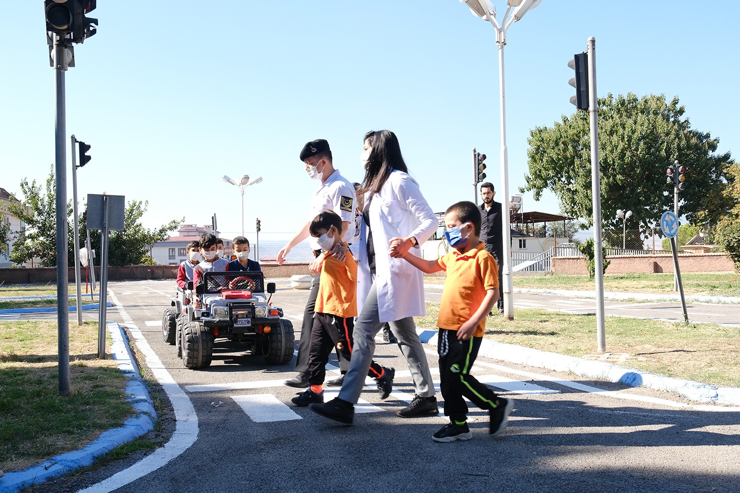 Kahramanmaraş’ta çocuklara trafik eğitimi #kahramanmaras