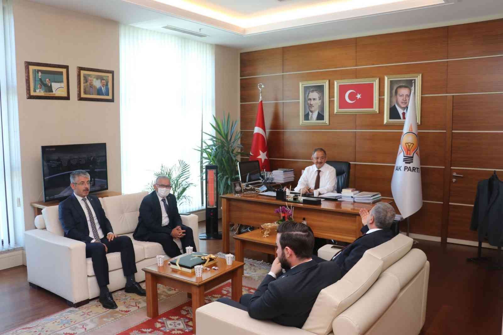 Başkan Büyükkılıç Ankara’da #kayseri