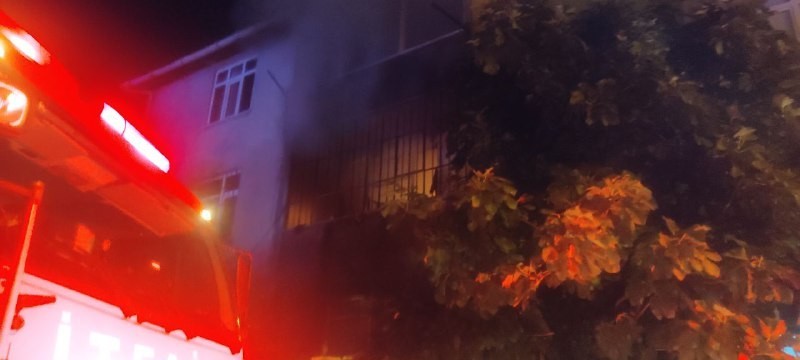 Çayırova’da baca yangını #kocaeli