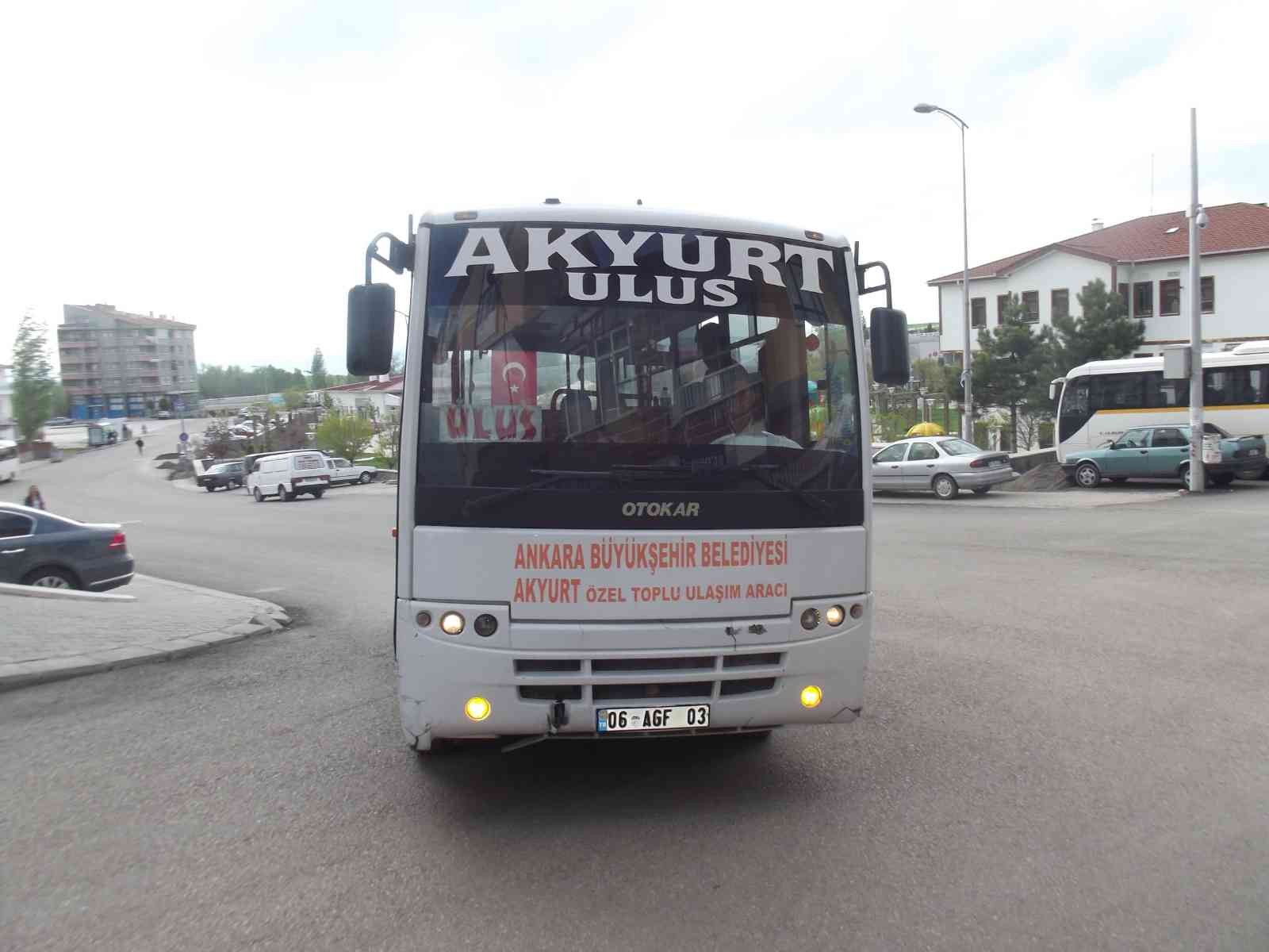 Akyurt yolcu taşıma otobüslerinde ‘sivil’ denetim #ankara