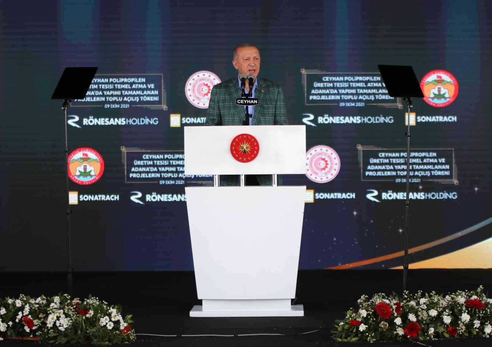 Cumhurbaşkanı Erdoğan: “Türkiye’ye güvenip yatırım yapan pişman olmaz” #adana