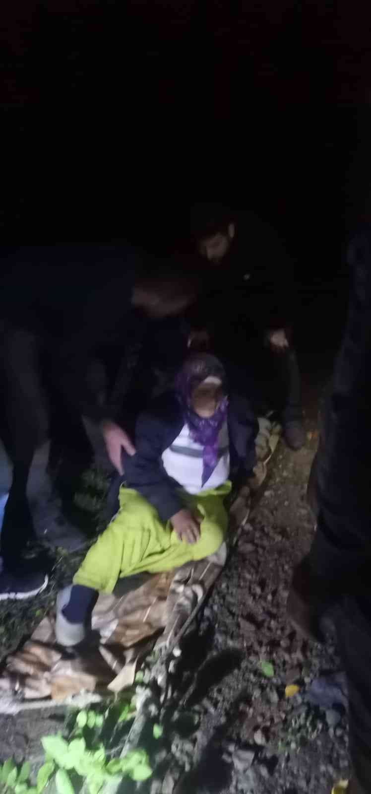 Mantar toplarken kaybolan kadın, dere yatağında bulundu #kastamonu