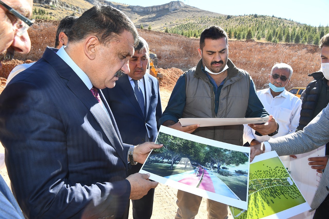Başkan Gürkan, Beydağı tabiat parkında incelemelerde bulundu #malatya