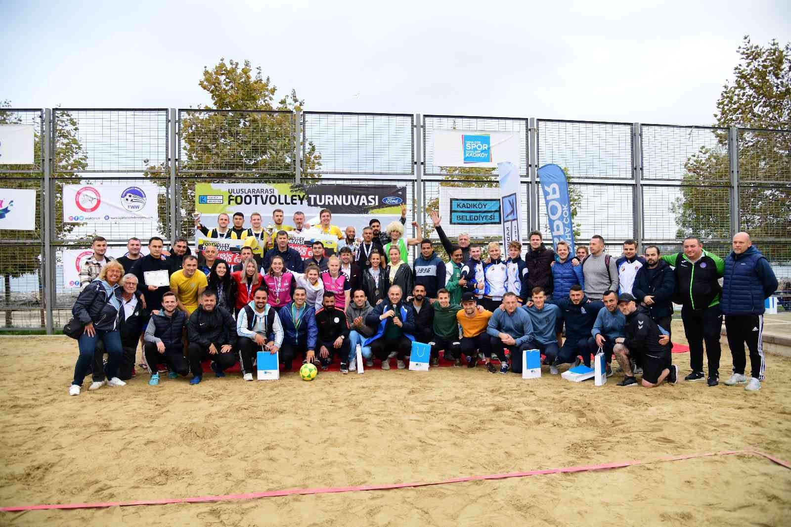 Kadıköy, Uluslararası Footvolley Turnuvası’na ev sahipliği yaptı #istanbul