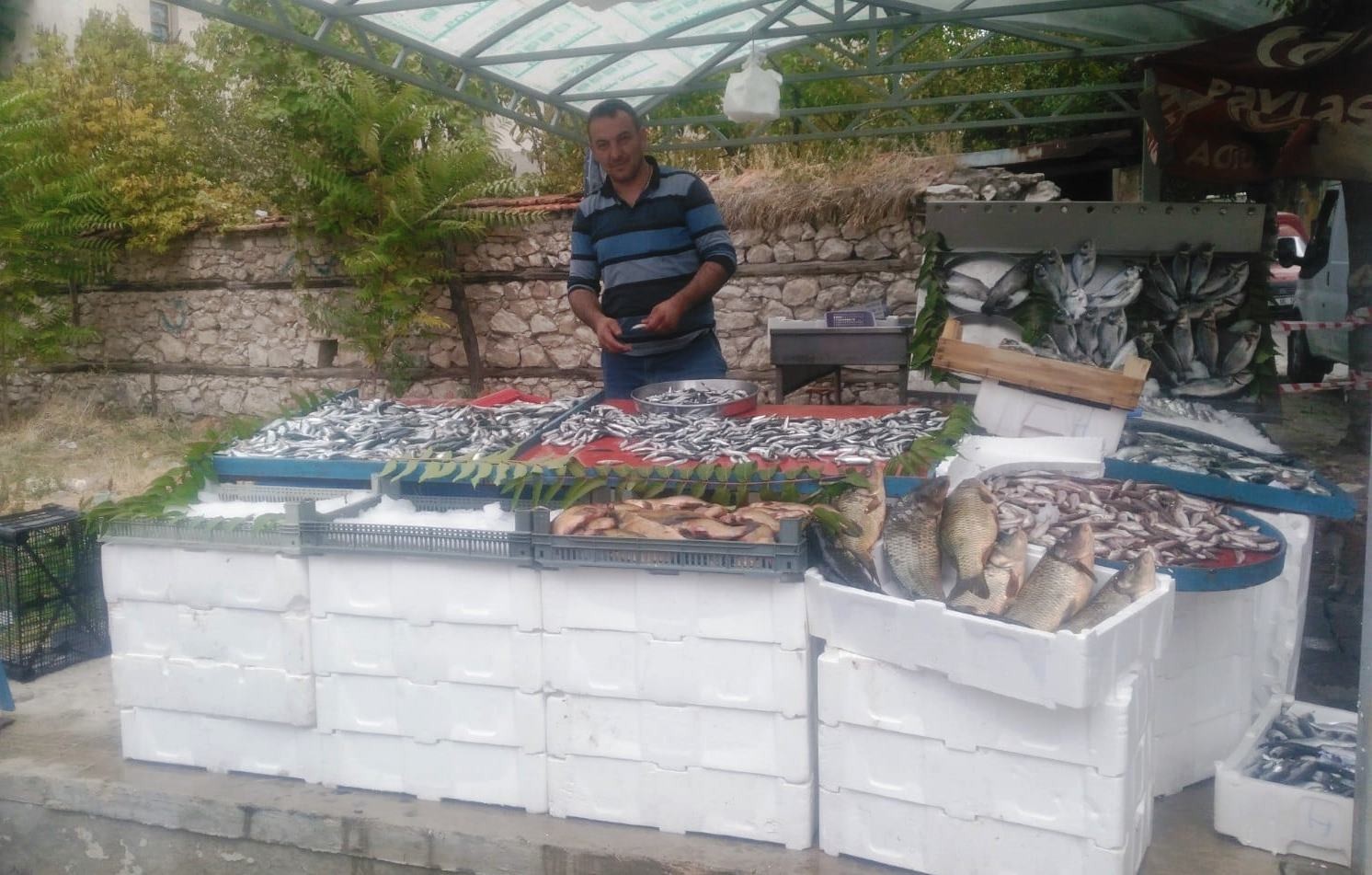 Emet’te yeni balık satış noktası açıldı #kutahya