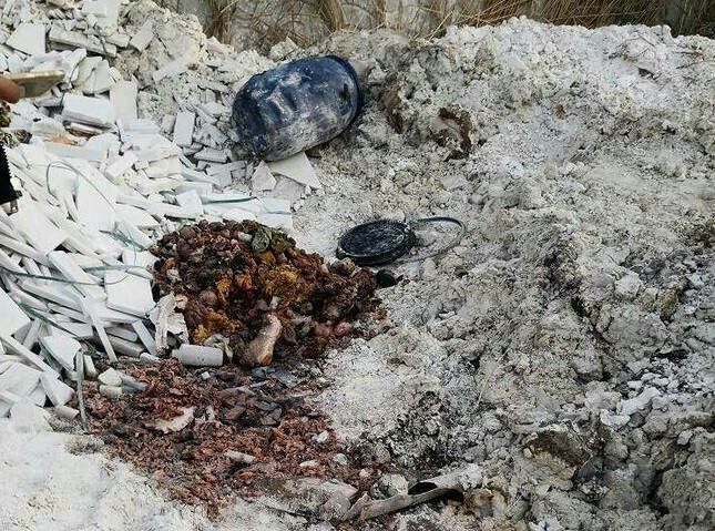 İzmir’de boş arazide insan vücudu parçaları bulundu #izmir