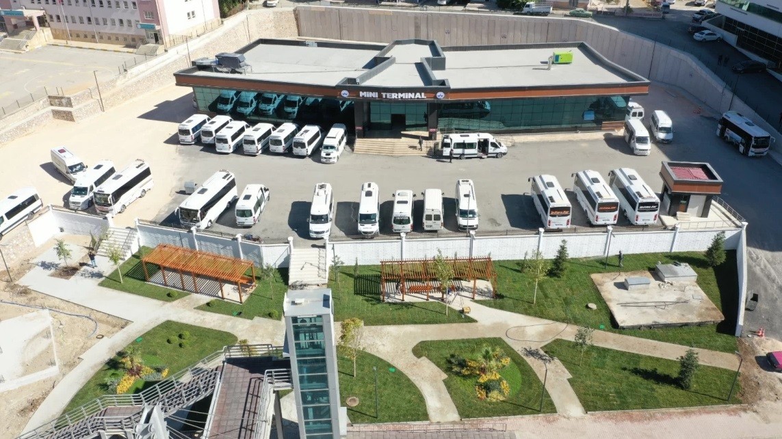 Elazığ’da mini terminal binası tamamlandı #elazig