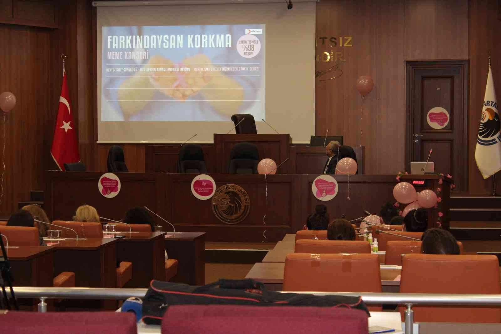 Kartal’da meme kanseri farkındalığı için seminer düzenlendi #istanbul