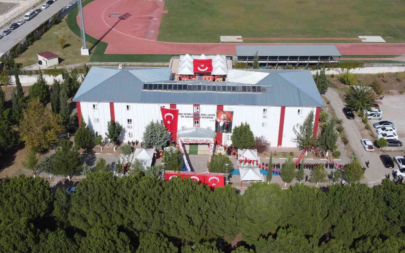 Osmaniye Samet Aybaba Spor Lisesi açıldı #osmaniye